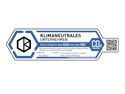 Certificat de l&rsquo;industrie des matières plastiques pour la protection du climat !