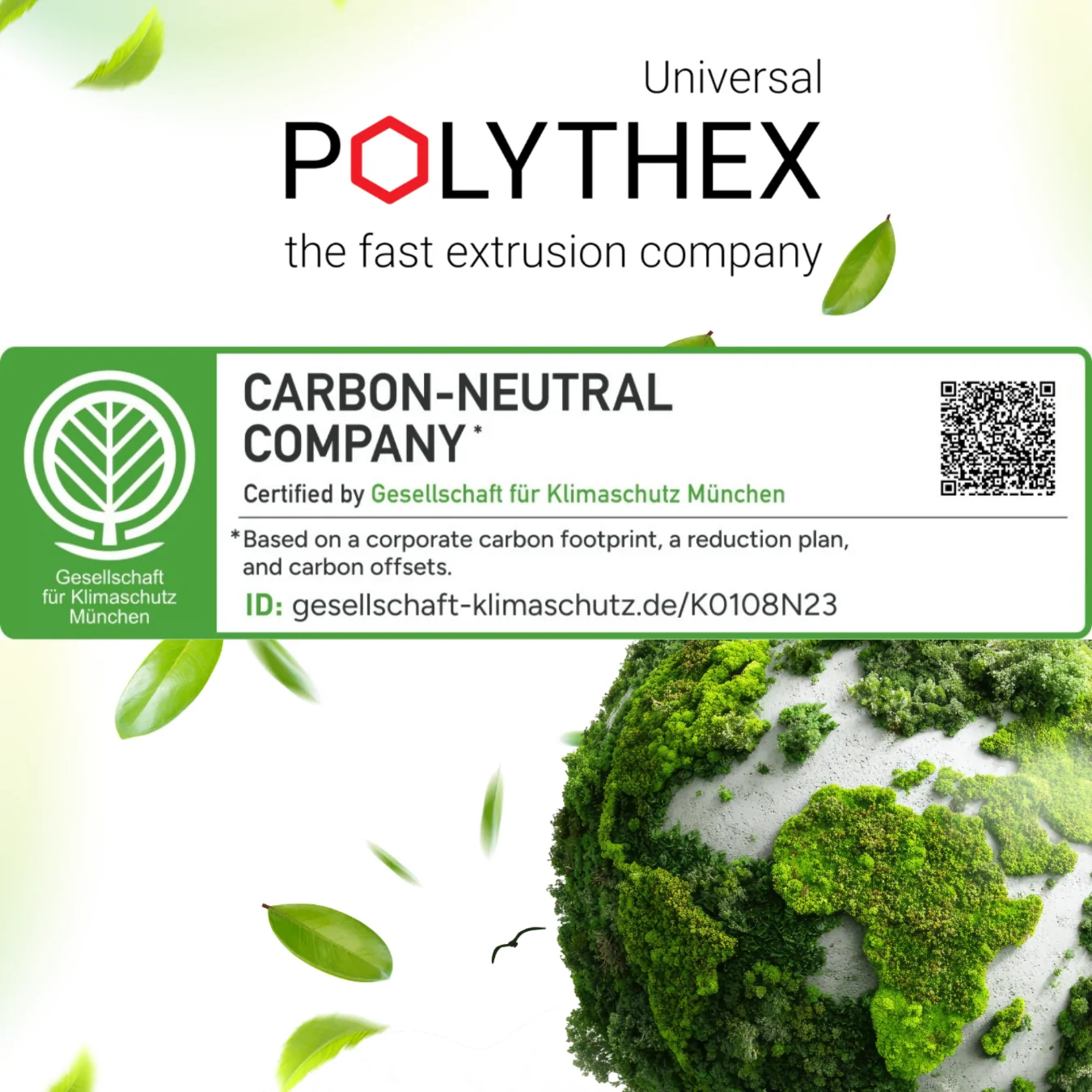 Our commitment to climate protection has been certified once again!